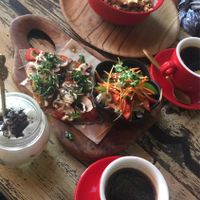 Raw vegan options  at Smoothie Shop in Jimbaran