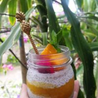 Chia Pudding vegan at Smoothie Shop in Jimbaran