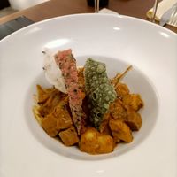 Seitan in salsa at Lord Bio in Macerata