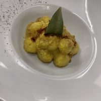 Gnocchi alla carbonara  at Lord Bio in Macerata