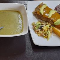 Tienen una sazón brutaaalll, recomendada 10/10. Me encanta el mondongo y el ajiaco 🤤 at El Vegano Andante in Medellin
