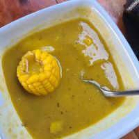 sopita at El Vegano Andante in Medellin