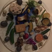 Salad at Tudore Tranquility in Tokyo