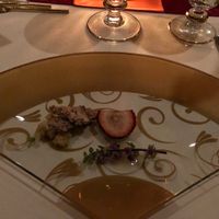 Dish at Tudore Tranquility in Tokyo