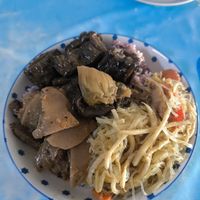 Everything she had at Vegetarian Food on Tambon Wiang in Chiang Rai