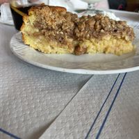 Tarta de manzana  at La Frontera in Fisterra