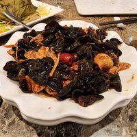 Mushrooms and black fungus at Green Veggie 天然齋 in Hong Kong Island