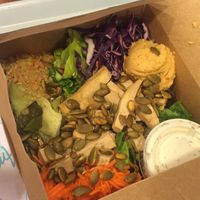 super salad was great  at Amy's Drive Thru in Rohnert Park