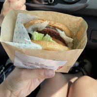 The “Amy” burger!  at Amy's Drive Thru in Rohnert Park