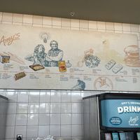 Cool timeline at Amy's Drive Thru in Rohnert Park