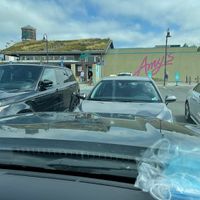 View from the parking lot  at Amy's Drive Thru in Rohnert Park