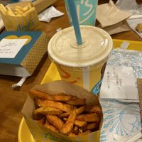 fries and shake🍟  at Amy's Drive Thru in Rohnert Park