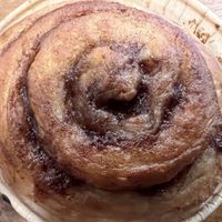 Vegan cinnamon roll   at Amy's Drive Thru in Rohnert Park