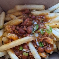 Very tasty chili cheese fries. at Amy's Drive Thru in Rohnert Park