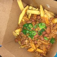 Vegan Chili Fried at Amy's Drive Thru in Rohnert Park