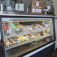 Display casedi at Passion Flour Patisserie in Salt Lake City