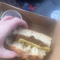 French Dip Sandwich  at Passion Flour Patisserie in Salt Lake City