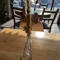 Cute decor at Passion Flour Patisserie in Salt Lake City