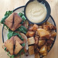 Smoked benedict $16.64 at Passion Flour Patisserie in Salt Lake City