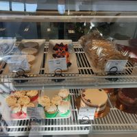 Display cabinet at Passion Flour Patisserie in Salt Lake City