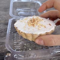 Banana pie   at Passion Flour Patisserie in Salt Lake City