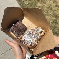 oreo fudge, st horn cornetto  at Passion Flour Patisserie in Salt Lake City