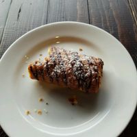 Chocolate croissant  at Passion Flour Patisserie in Salt Lake City