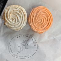 Toasted marshmallow + orange cardamom at Passion Flour Patisserie in Salt Lake City