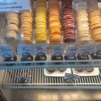 Assorted flavors of macarons, I tried toasted marshmallow at Passion Flour Patisserie in Salt Lake City