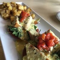 Smoked Benedict at Passion Flour Patisserie in Salt Lake City