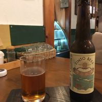 they serve local beer at Simme in Ise