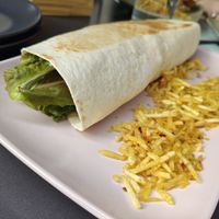 Durum de heura at La Cuchara Veggie in A Coruna