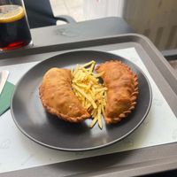 Empanadillas de Raxo  at La Cuchara Veggie in A Coruna