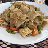 Drunken noodles  at Thai Tanium in Gaithersburg