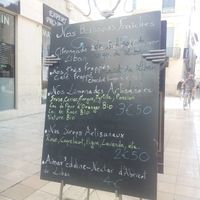 List of drinks at L'Arbousier in Nimes