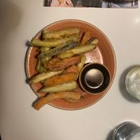 The appetizer platter  at Vege Saveurs in Paris