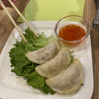Dumplings   at Vege Saveurs in Paris