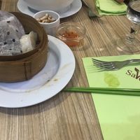 Dumplings at Vege Saveurs in Paris