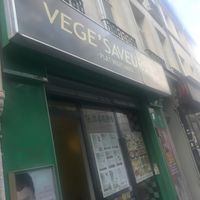 Outside at Vege Saveurs in Paris