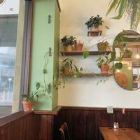 The decor- so pretty   at Veggie Vie in Adelaide