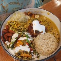 Nourish bowl at Veggie Vie in Adelaide