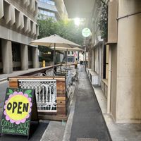 Outsidee  at Veggie Vie in Adelaide