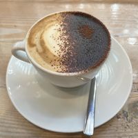 Best cappuccino I’ve had!  at Veggie Vie in Adelaide