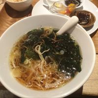 Soy Sauce Ramen Lunch Set at Cafe the 6BT in Tokyo