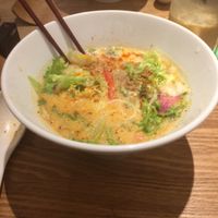 Soy Milk Tantanmen Ramen at Cafe the 6BT in Tokyo