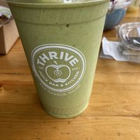 green smoothie   at Thrive Juice Bar and Kitchen in Bar Harbor