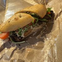 Portobello BLT  at Thrive Juice Bar and Kitchen in Bar Harbor