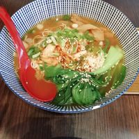 Vegane Kimchi-Ramen-Suppe at Chibiya in Trier