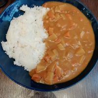 Veganes Curry at Chibiya in Trier