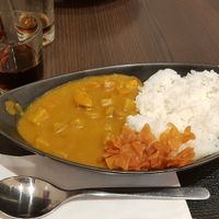 Vegan curry rice medium size at Chibiya in Trier